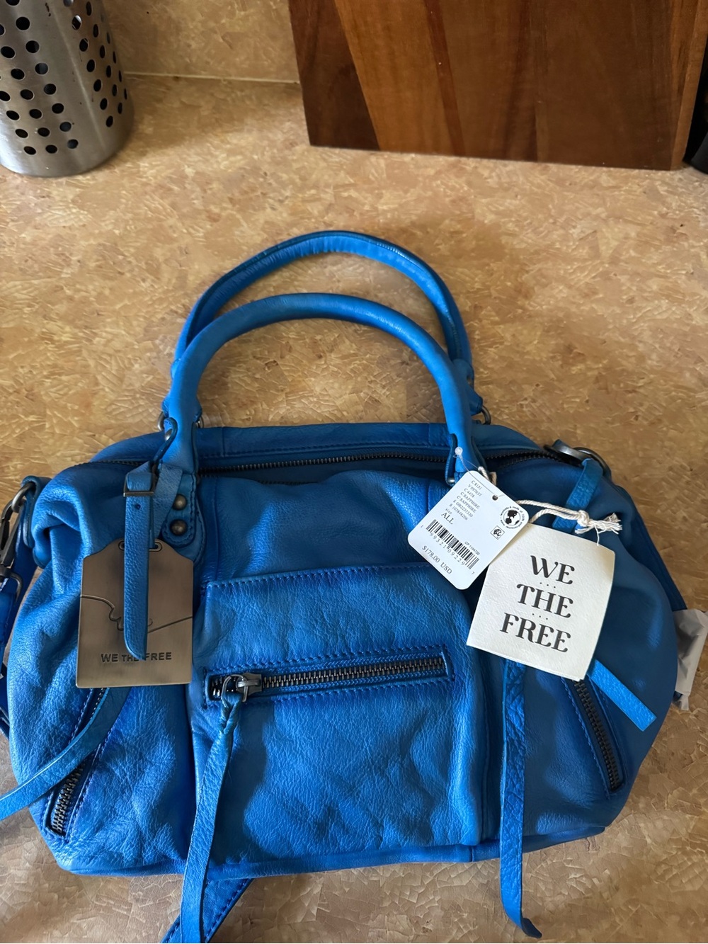 We The Free Baby Emerson tote bag Sapphire